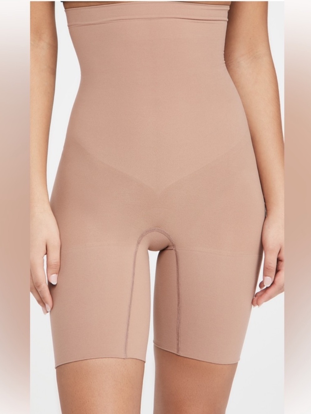 SPANX Higher Power Short in Nude Beige